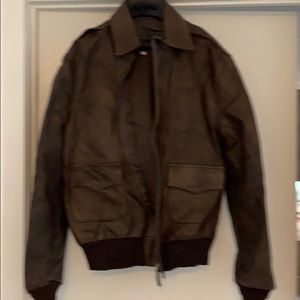 Men’s Air Force leather flight jacket, Type A-2